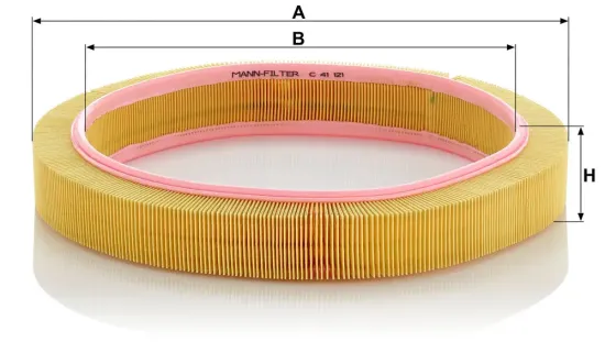 Luftfilter MANN-FILTER C 41 121 Bild Luftfilter MANN-FILTER C 41 121