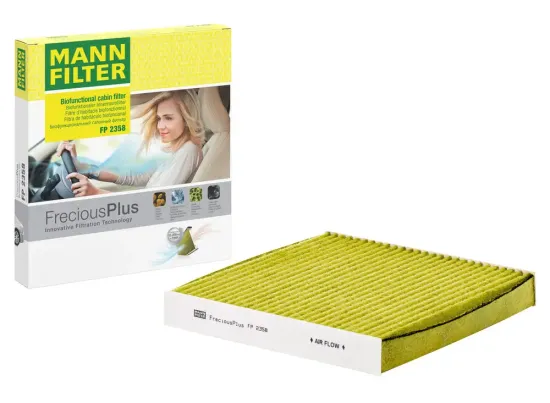 Filter, Innenraumluft hinter dem Handschuhfach MANN-FILTER FP 2358 Bild Filter, Innenraumluft hinter dem Handschuhfach MANN-FILTER FP 2358