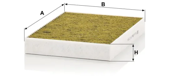 Filter, Innenraumluft MANN-FILTER FP 23 014-2 Bild Filter, Innenraumluft MANN-FILTER FP 23 014-2