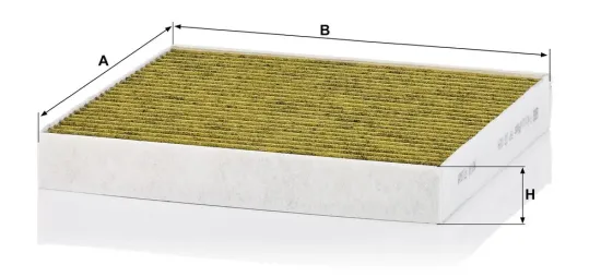 Filter, Innenraumluft MANN-FILTER FP 23 024 Bild Filter, Innenraumluft MANN-FILTER FP 23 024