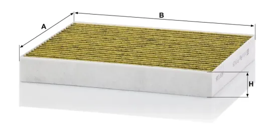 Filter, Innenraumluft MANN-FILTER FP 24 024 Bild Filter, Innenraumluft MANN-FILTER FP 24 024