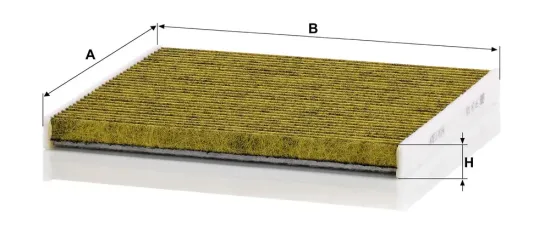 Filter, Innenraumluft MANN-FILTER FP 24 026 Bild Filter, Innenraumluft MANN-FILTER FP 24 026