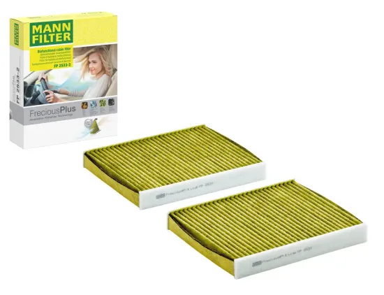 Filter, Innenraumluft unterhalb des Handschuhfaches MANN-FILTER FP 2533-2 Bild Filter, Innenraumluft unterhalb des Handschuhfaches MANN-FILTER FP 2533-2