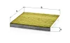 Filter, Innenraumluft MANN-FILTER FP 2544 Bild Filter, Innenraumluft MANN-FILTER FP 2544