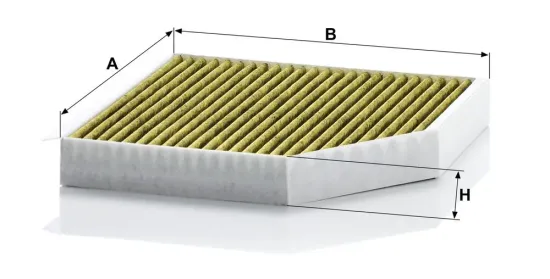 Filter, Innenraumluft unterhalb des Handschuhfaches MANN-FILTER FP 2641 Bild Filter, Innenraumluft unterhalb des Handschuhfaches MANN-FILTER FP 2641