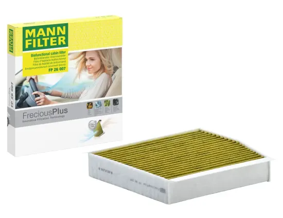 Filter, Innenraumluft unterhalb des Handschuhfaches MANN-FILTER FP 26 007 Bild Filter, Innenraumluft unterhalb des Handschuhfaches MANN-FILTER FP 26 007