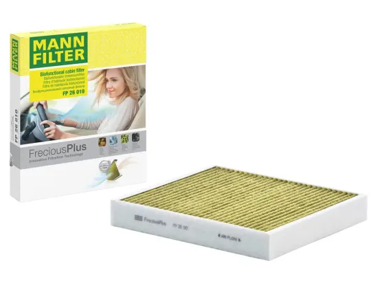 Filter, Innenraumluft unterhalb des Handschuhfaches MANN-FILTER FP 26 010 Bild Filter, Innenraumluft unterhalb des Handschuhfaches MANN-FILTER FP 26 010