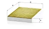 Filter, Innenraumluft Innenraum Fahrerseite MANN-FILTER FP 2742 Bild Filter, Innenraumluft Innenraum Fahrerseite MANN-FILTER FP 2742