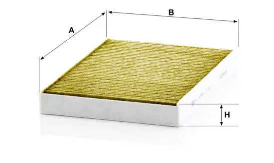 Filter, Innenraumluft Innenraum Fahrerseite MANN-FILTER FP 2742 Bild Filter, Innenraumluft Innenraum Fahrerseite MANN-FILTER FP 2742