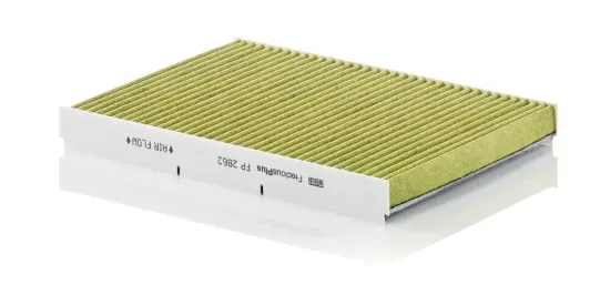 Filter, Innenraumluft Motorraum Beifahrerseite, unter der Wasserkastenabdeckung MANN-FILTER FP 2862 Bild Filter, Innenraumluft Motorraum Beifahrerseite, unter der Wasserkastenabdeckung MANN-FILTER FP 2862