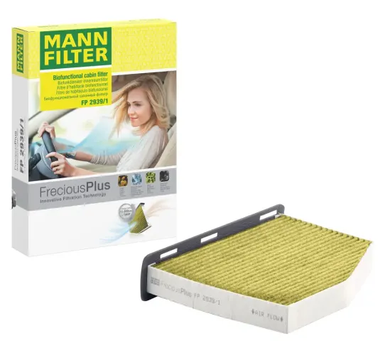 Filter, Innenraumluft unterhalb des Handschuhfaches MANN-FILTER FP 2939/1 Bild Filter, Innenraumluft unterhalb des Handschuhfaches MANN-FILTER FP 2939/1