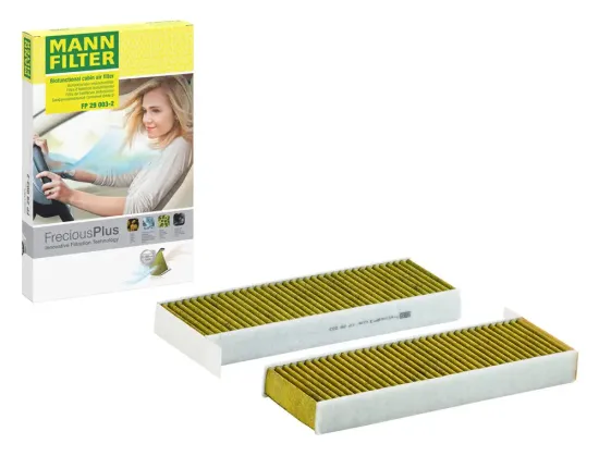Filter, Innenraumluft unterhalb des Handschuhfaches MANN-FILTER FP 29 003-2 Bild Filter, Innenraumluft unterhalb des Handschuhfaches MANN-FILTER FP 29 003-2