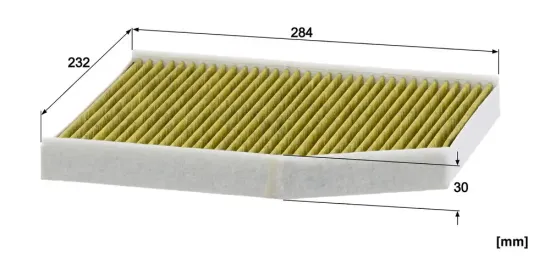 Filter, Innenraumluft MANN-FILTER FP 29 007 Bild Filter, Innenraumluft MANN-FILTER FP 29 007