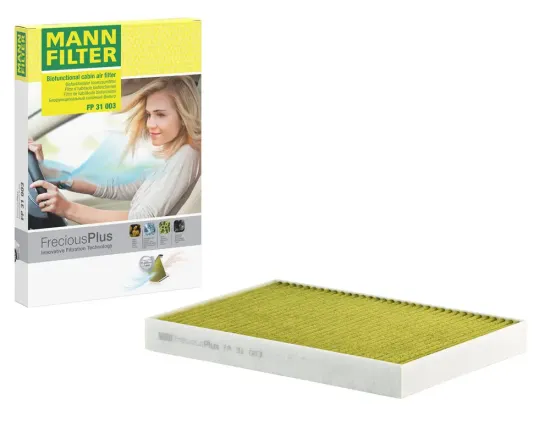 Filter, Innenraumluft unterhalb des Handschuhfaches MANN-FILTER FP 31 003 Bild Filter, Innenraumluft unterhalb des Handschuhfaches MANN-FILTER FP 31 003