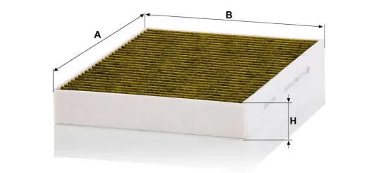 Filter, Innenraumluft MANN-FILTER FP 34 003 Bild Filter, Innenraumluft MANN-FILTER FP 34 003