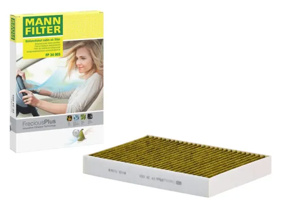 Filter, Innenraumluft MANN-FILTER FP 34 003 Bild Filter, Innenraumluft MANN-FILTER FP 34 003