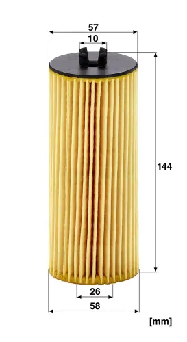 Ölfilter MANN-FILTER HU 6008 z Bild Ölfilter MANN-FILTER HU 6008 z