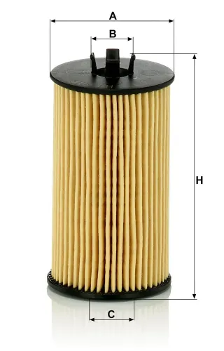 Ölfilter MANN-FILTER HU 6019 z Bild Ölfilter MANN-FILTER HU 6019 z