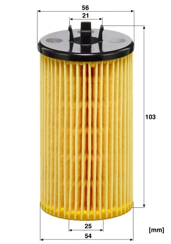 Ölfilter MANN-FILTER HU 612/2 x Bild Ölfilter MANN-FILTER HU 612/2 x