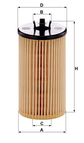 Ölfilter MANN-FILTER HU 612/2 x Bild Ölfilter MANN-FILTER HU 612/2 x
