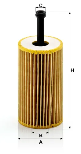 Ölfilter MANN-FILTER HU 612 x Bild Ölfilter MANN-FILTER HU 612 x