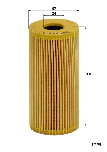 Ölfilter MANN-FILTER HU 618/1 y Bild Ölfilter MANN-FILTER HU 618/1 y