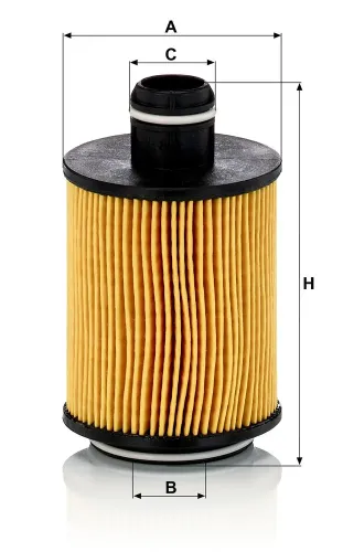 Ölfilter MANN-FILTER HU 7004/1 x Bild Ölfilter MANN-FILTER HU 7004/1 x