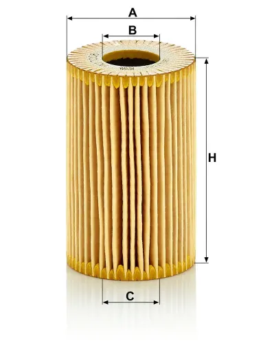 Ölfilter MANN-FILTER HU 7008 z Bild Ölfilter MANN-FILTER HU 7008 z