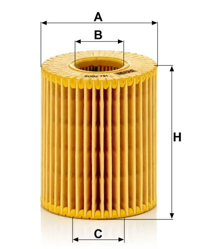 Ölfilter MANN-FILTER HU 7009 z Bild Ölfilter MANN-FILTER HU 7009 z