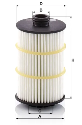 Ölfilter MANN-FILTER HU 7024 z Bild Ölfilter MANN-FILTER HU 7024 z