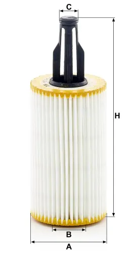 Ölfilter MANN-FILTER HU 7025 z Bild Ölfilter MANN-FILTER HU 7025 z
