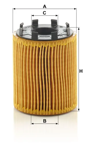 Ölfilter MANN-FILTER HU 7041 z Bild Ölfilter MANN-FILTER HU 7041 z
