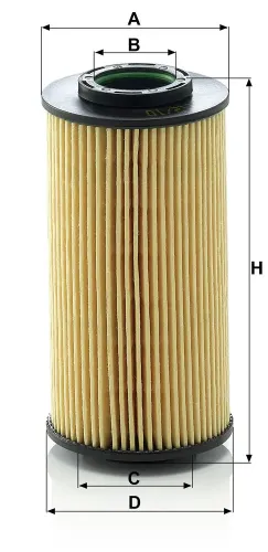 Ölfilter MANN-FILTER HU 712/10 x Bild Ölfilter MANN-FILTER HU 712/10 x