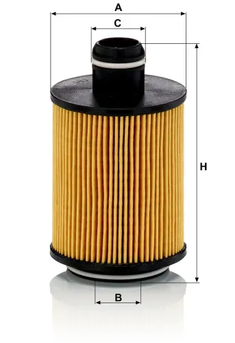 Ölfilter MANN-FILTER HU 712/11 x Bild Ölfilter MANN-FILTER HU 712/11 x
