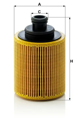 Ölfilter MANN-FILTER HU 712/7 x Bild Ölfilter MANN-FILTER HU 712/7 x