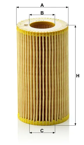 Ölfilter MANN-FILTER HU 718/1 n Bild Ölfilter MANN-FILTER HU 718/1 n