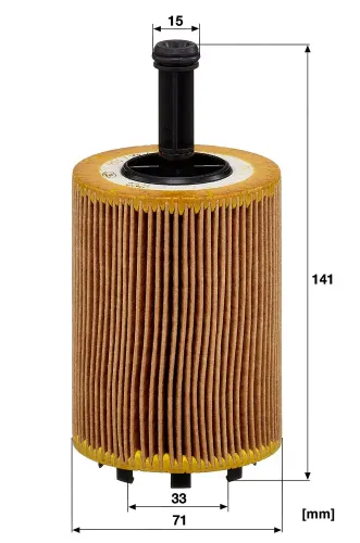 Ölfilter MANN-FILTER HU 719/7 x Bild Ölfilter MANN-FILTER HU 719/7 x