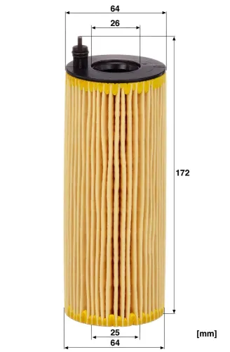 Ölfilter MANN-FILTER HU 721/5 x Bild Ölfilter MANN-FILTER HU 721/5 x