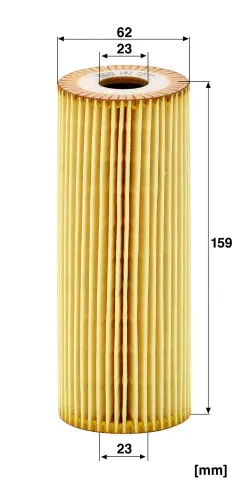 Ölfilter MANN-FILTER HU 727/1 x Bild Ölfilter MANN-FILTER HU 727/1 x