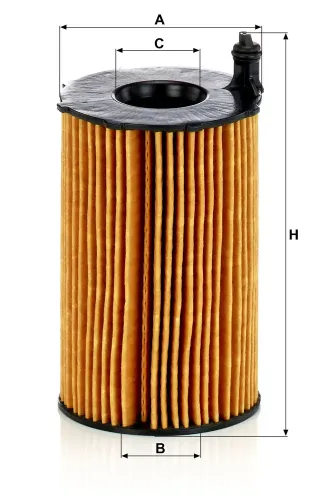 Ölfilter MANN-FILTER HU 8005 z Bild Ölfilter MANN-FILTER HU 8005 z