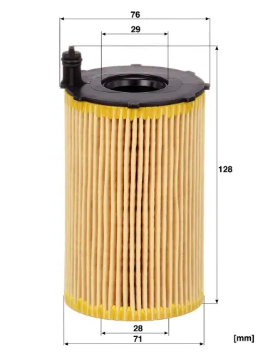 Ölfilter MANN-FILTER HU 8005 z Bild Ölfilter MANN-FILTER HU 8005 z