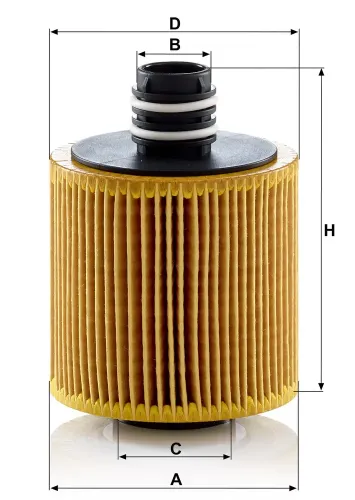 Ölfilter MANN-FILTER HU 8006 z Bild Ölfilter MANN-FILTER HU 8006 z