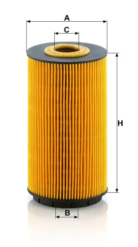 Ölfilter MANN-FILTER HU 8010 z Bild Ölfilter MANN-FILTER HU 8010 z