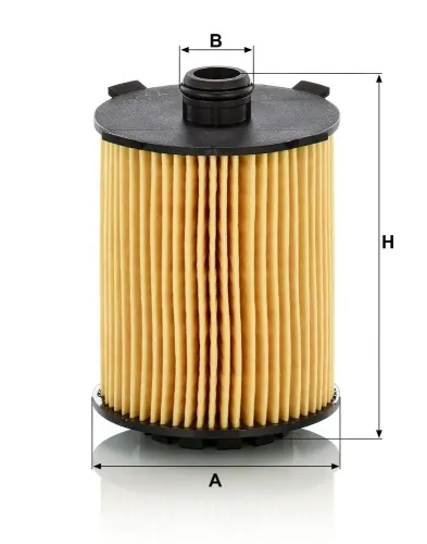 Ölfilter MANN-FILTER HU 8014 z Bild Ölfilter MANN-FILTER HU 8014 z