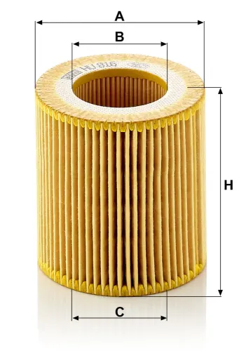 Ölfilter MANN-FILTER HU 816 z KIT Bild Ölfilter MANN-FILTER HU 816 z KIT