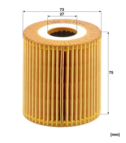 Ölfilter MANN-FILTER HU 819/1 x Bild Ölfilter MANN-FILTER HU 819/1 x