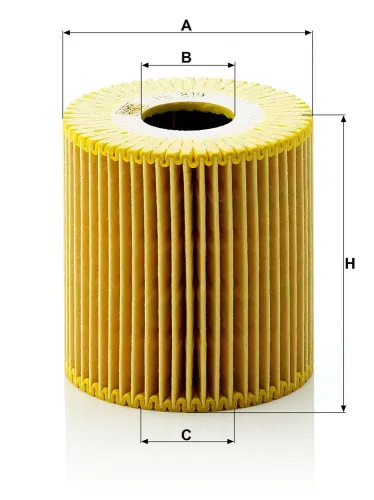 Ölfilter MANN-FILTER HU 819 x Bild Ölfilter MANN-FILTER HU 819 x