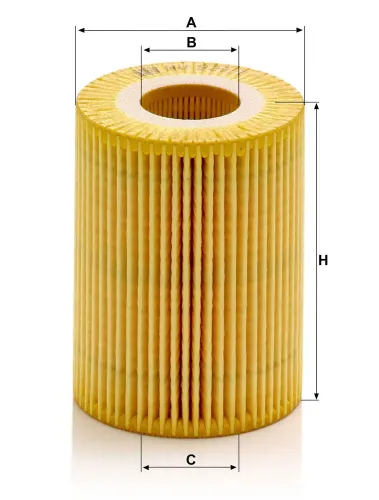 Ölfilter MANN-FILTER HU 820/1 y Bild Ölfilter MANN-FILTER HU 820/1 y