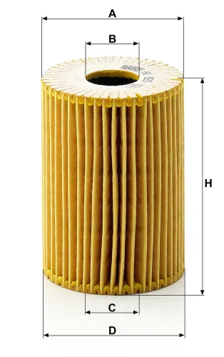 Ölfilter MANN-FILTER HU 825 x Bild Ölfilter MANN-FILTER HU 825 x