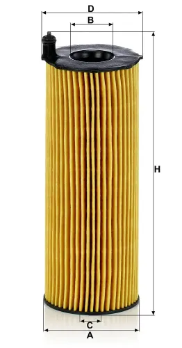 Ölfilter MANN-FILTER HU 831 x Bild Ölfilter MANN-FILTER HU 831 x